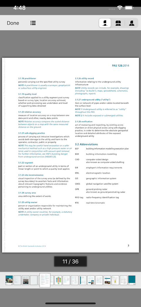 Vislock app screenshot
